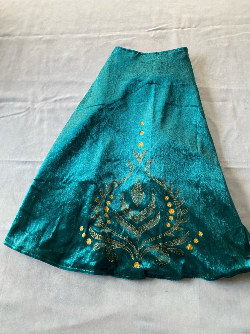 NWOT Halloween Frozen Teal & Purple Cape Size Kids Extra Small 3T-4T - Picture 5 of 6